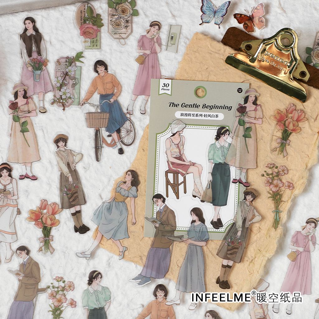 浪漫将至系列PET贴纸包主图3