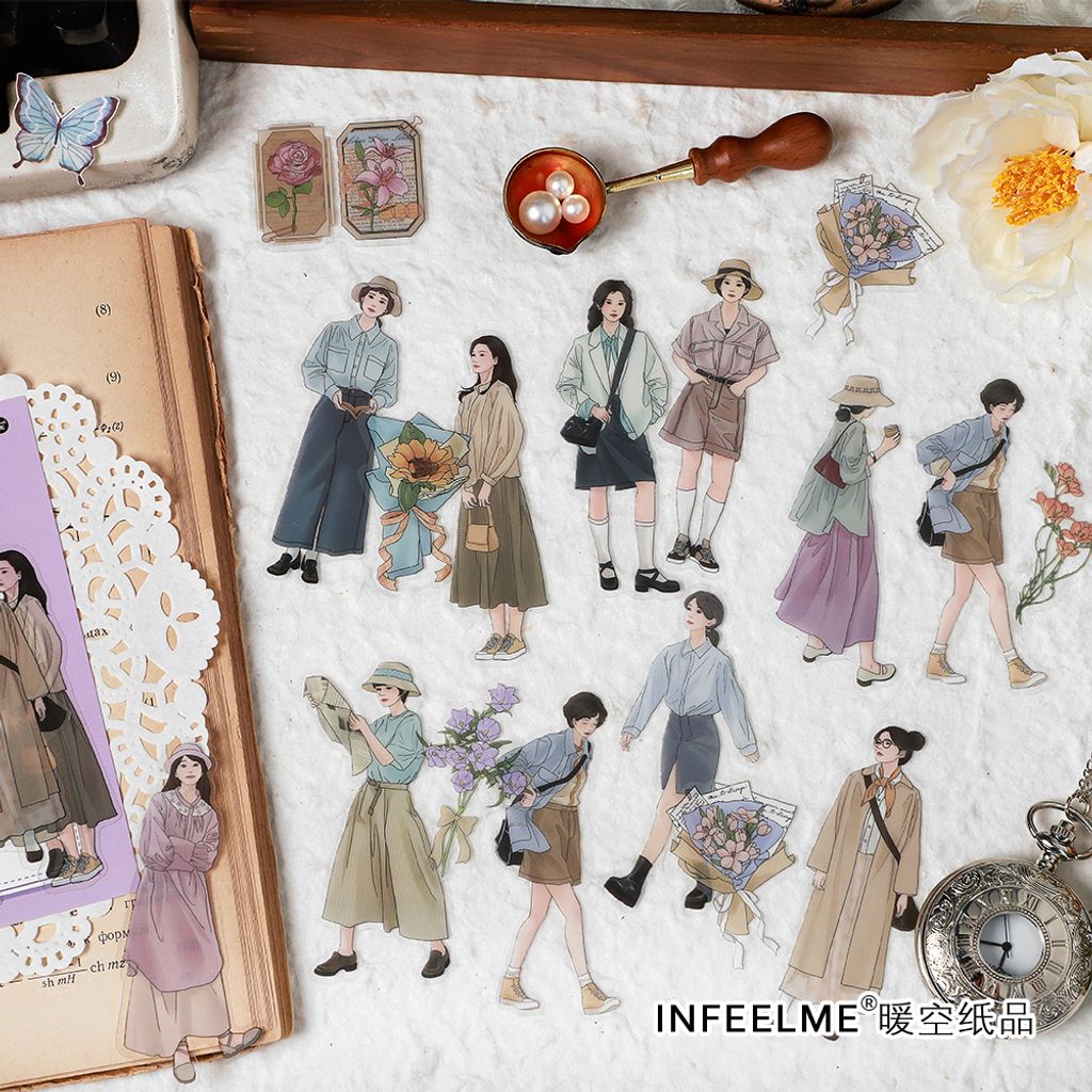 浪漫将至系列PET贴纸包主图8