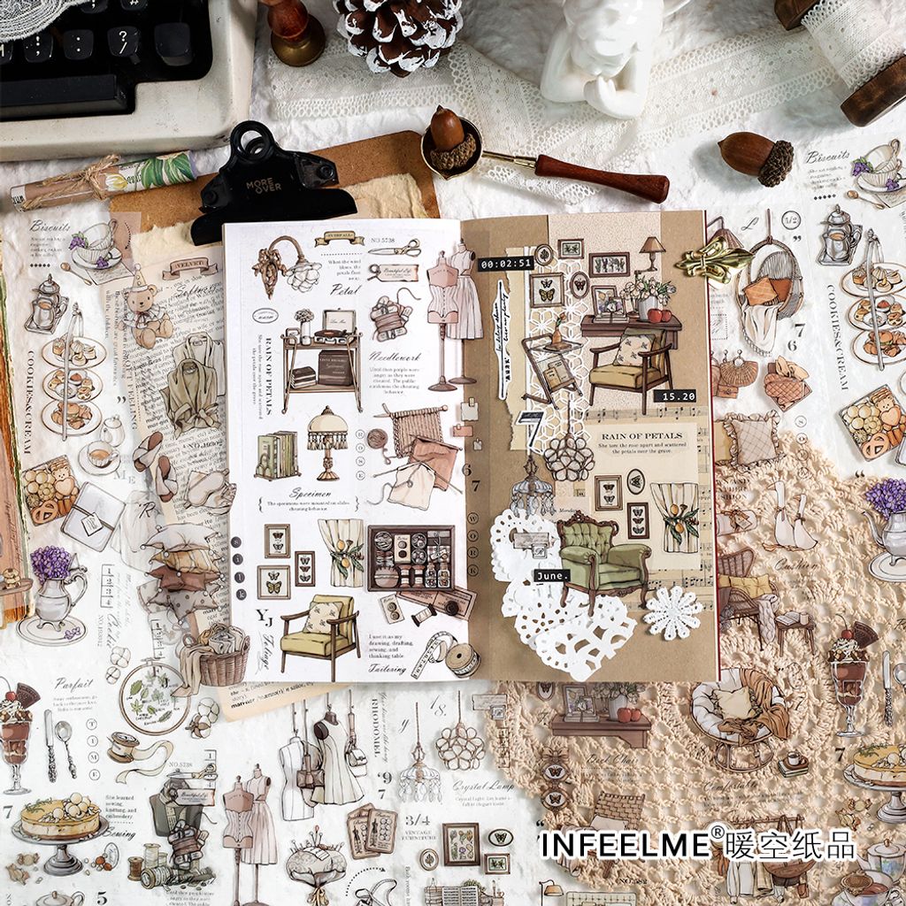 复古序章系列PET分段胶带主首图