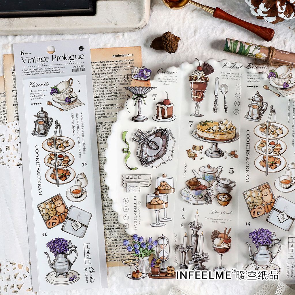 复古序章系列PET分段胶带主图2