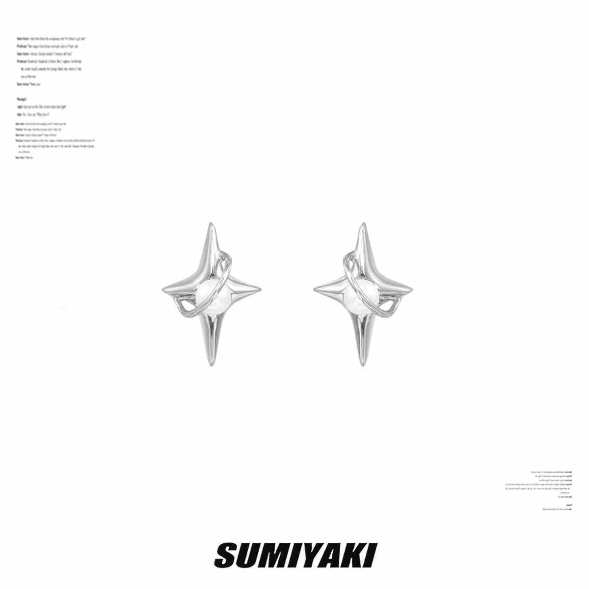 SKU-01-纯银耳钉1对