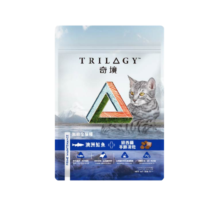 無穀-澳洲鮭魚+紐西蘭羊肺凍乾-全齡貓