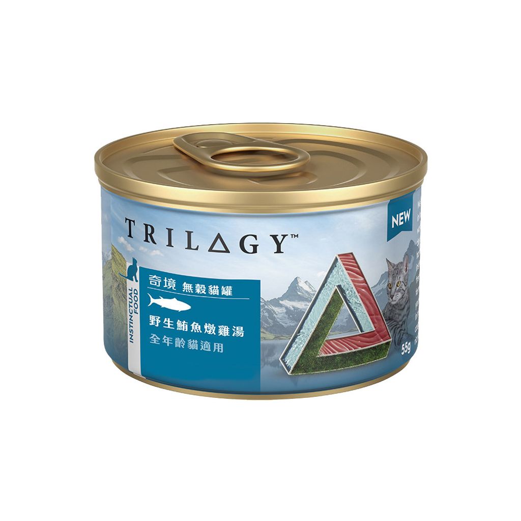 奇境無穀副食罐【野生鮪魚燉雞湯】全齡貓