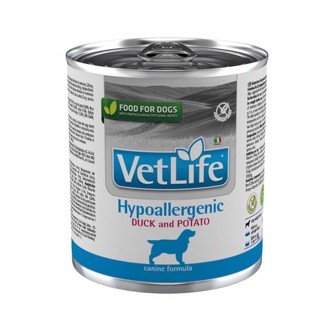 法米納-獸醫天然處方系列主食罐【低敏配方(鴨肉+地瓜)】犬