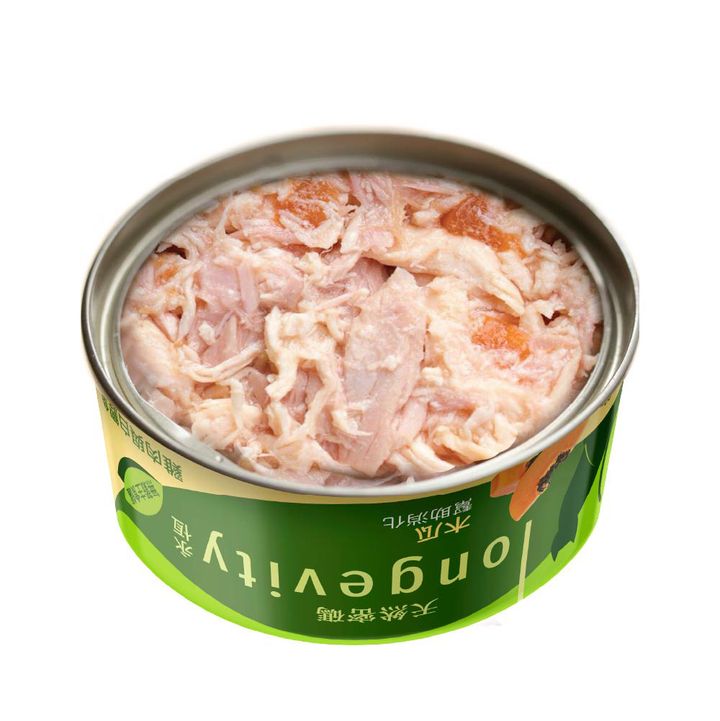 天然密碼貓主食罐-【雞+魚+木瓜】1