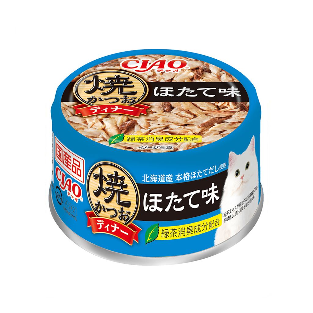 CIAO 燒鰹晚餐罐 干貝 1