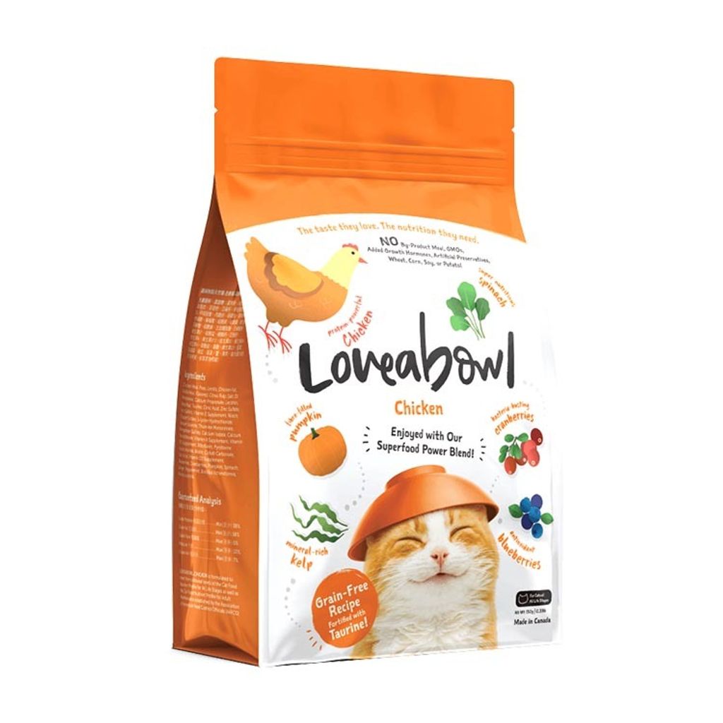 1.LBC1囍碗無穀天然糧全齡貓1號雞肉150g