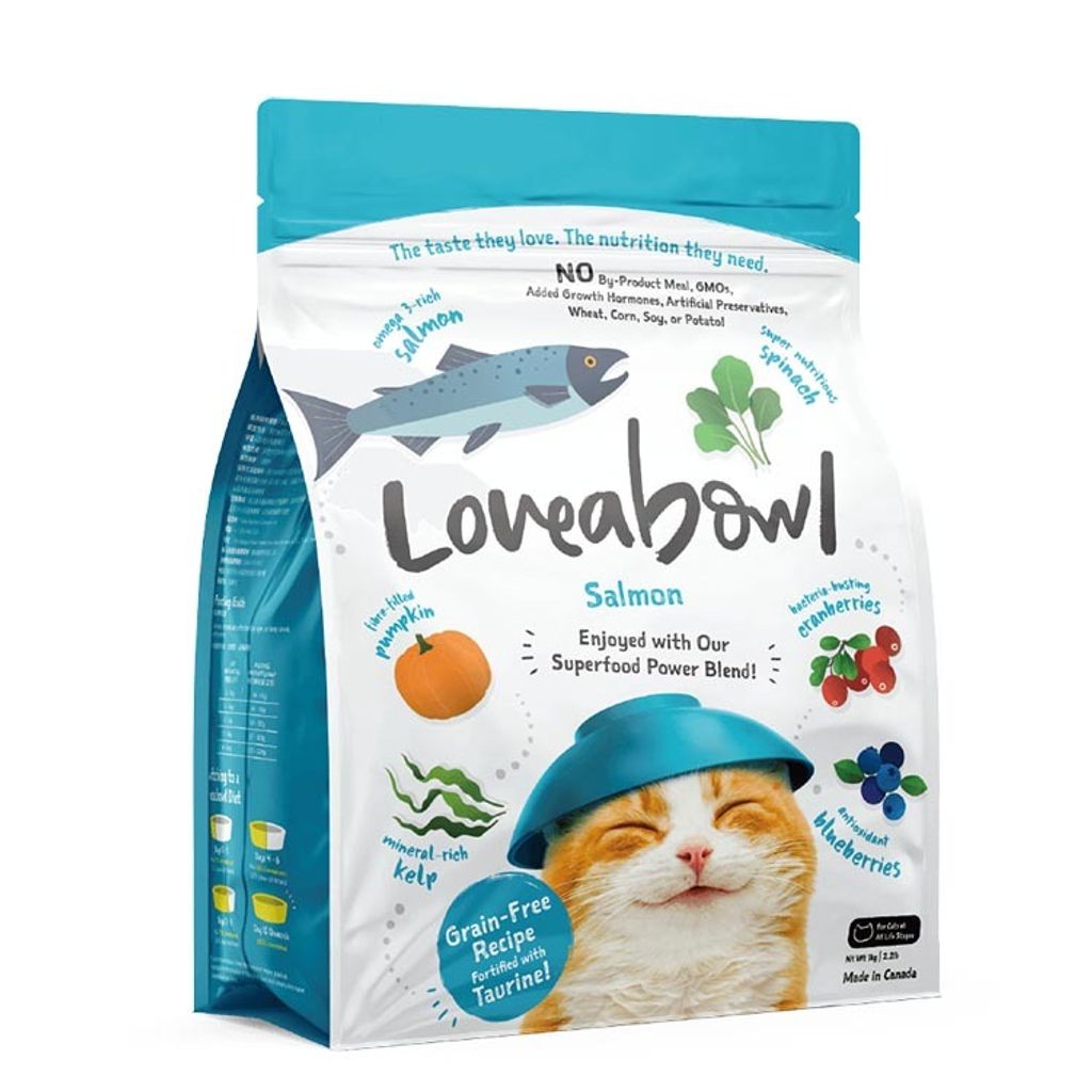 2.LBC4囍碗無穀天然糧全齡貓4號鮭魚1kg