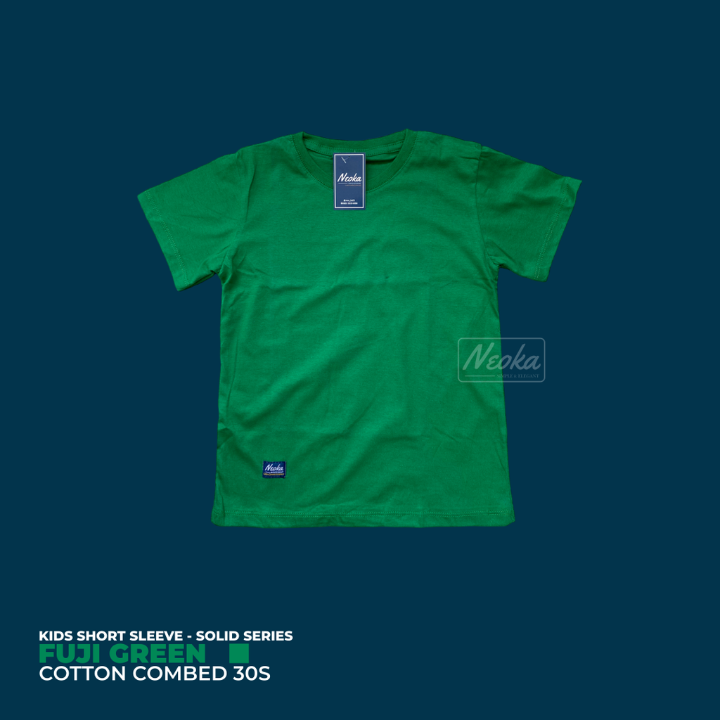 Gambar Kaos Kids_Fuji Green