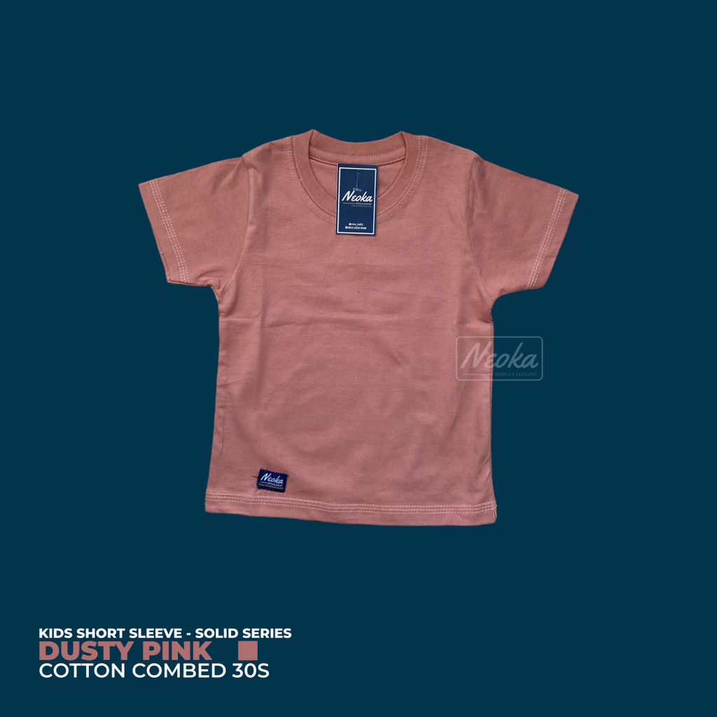 Gambar Kaos Kids_Dusty Pink