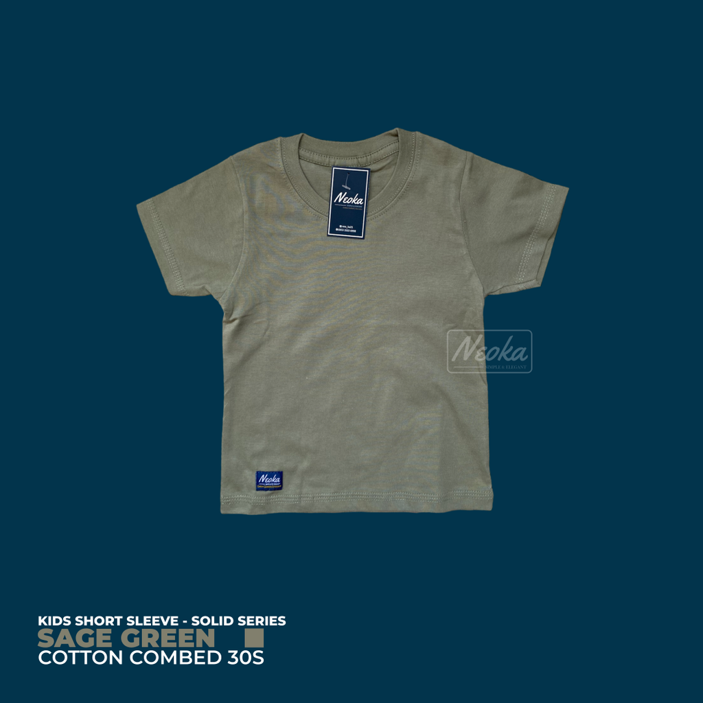 Gambar Kaos Kids_Sage Green