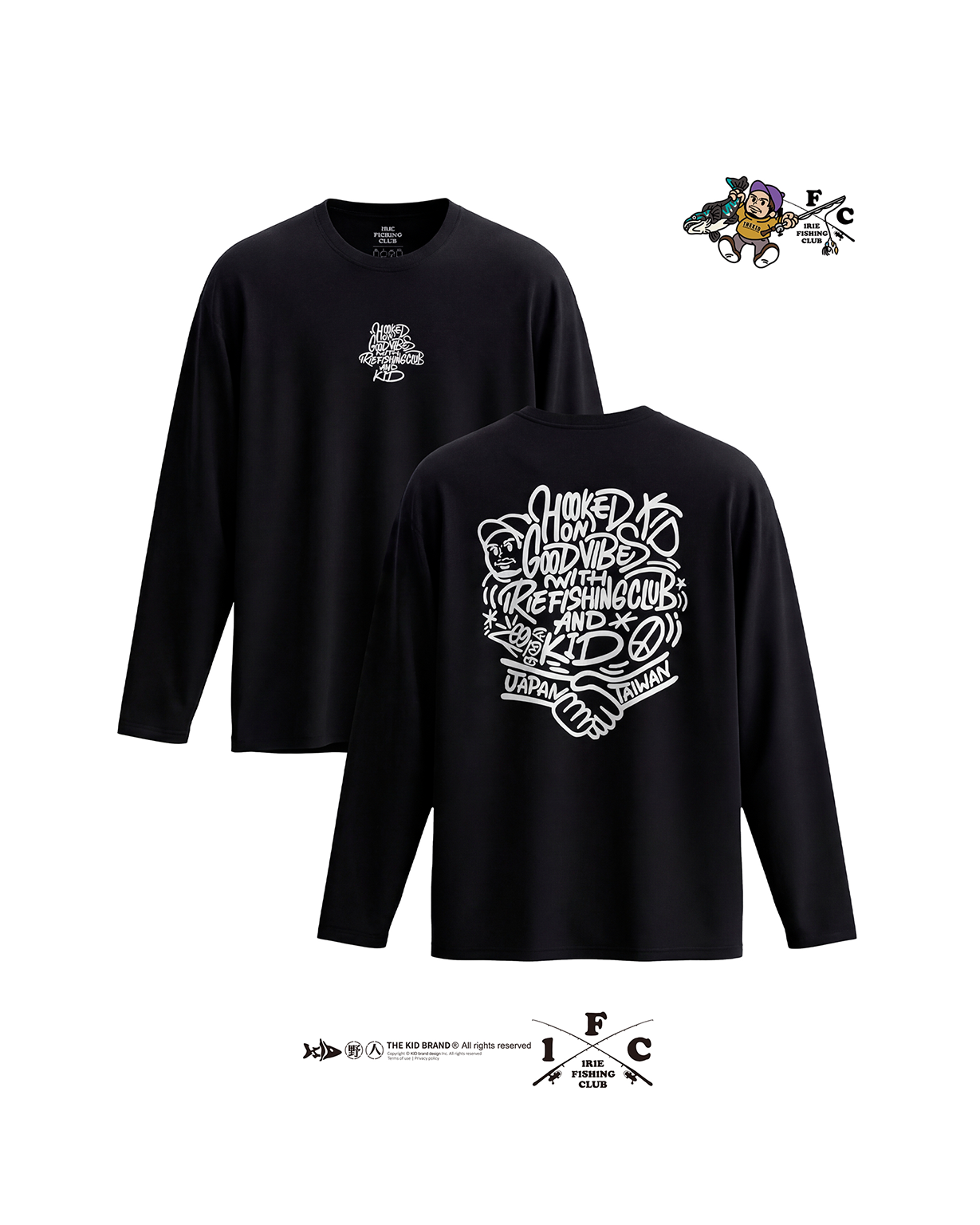 【B方案】IFC × KID 設計款防曬機能衣 M