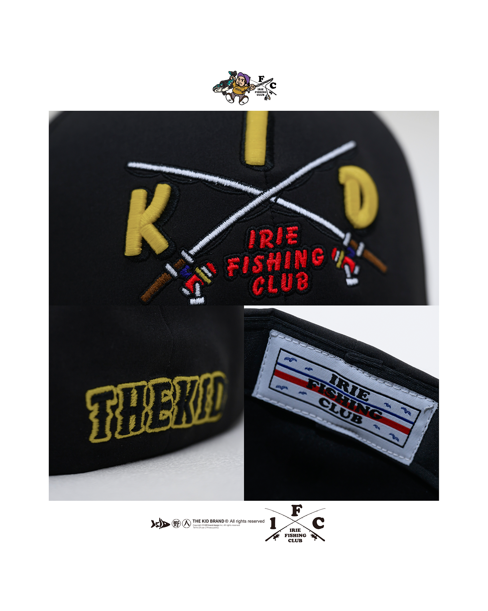 IFC-X-KID防潑水聯名款帽-3
