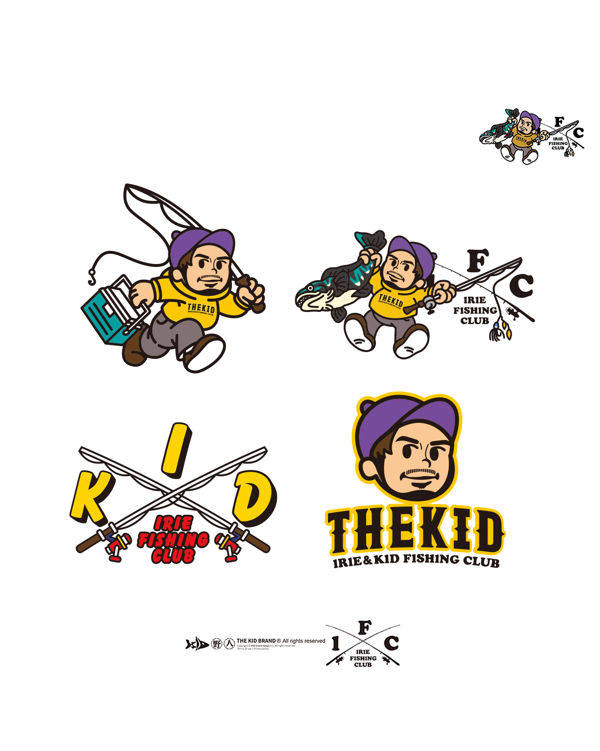 IFC X KID 聯名限量貼紙組-2