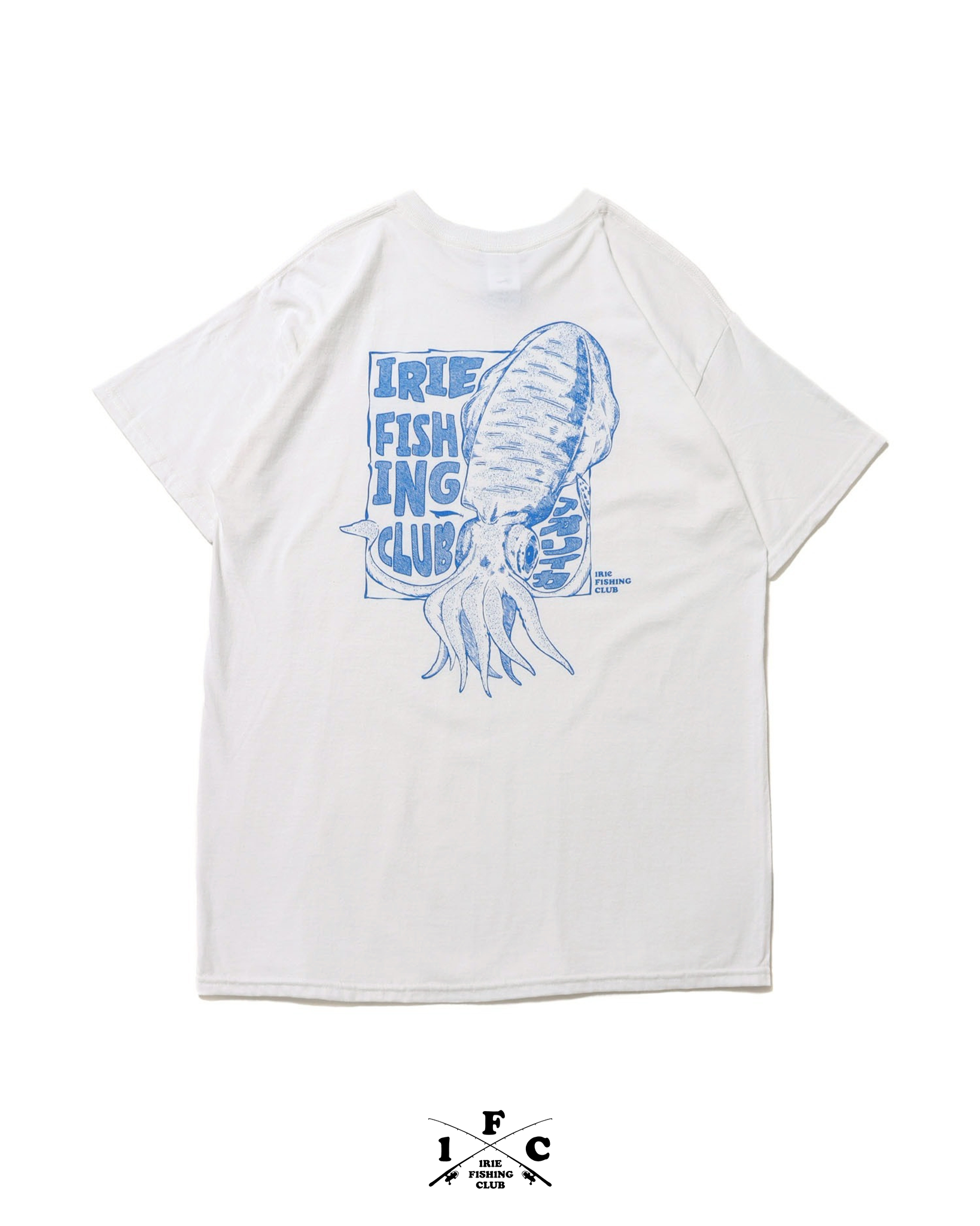 限量聯名】IRIE FISHING CLUB｜軟絲短T（台灣人氣釣手江江設計款