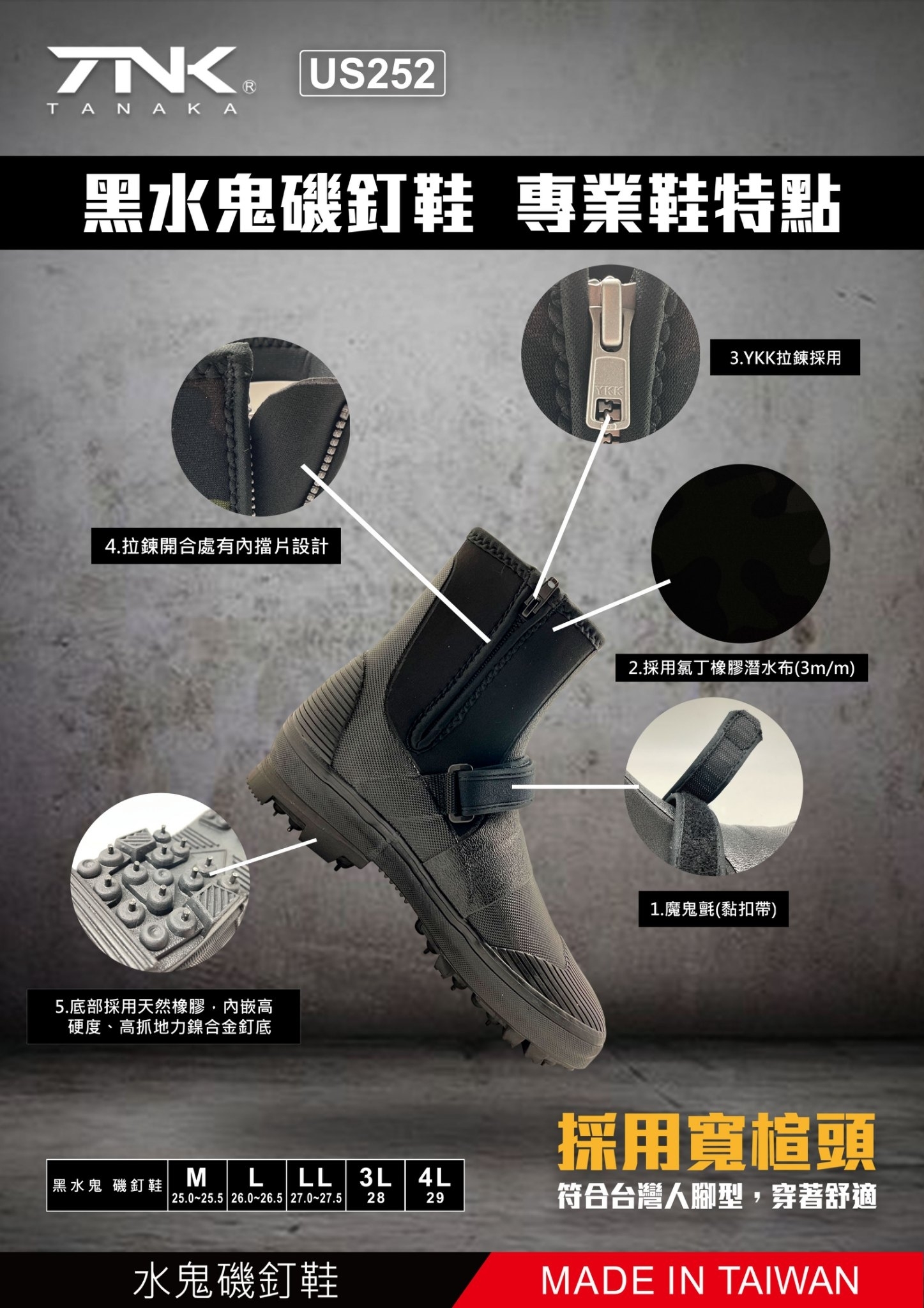 LINE_ALBUM_US252 黑水鬼 防滑磯釘鞋_240401_5