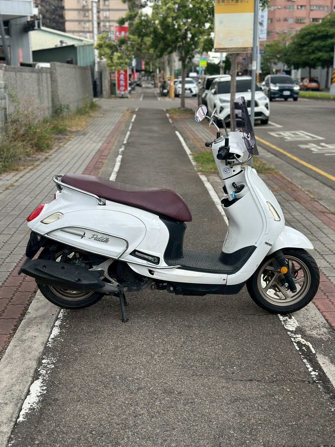 LINE_ALBUM_2021 三陽 FIDDLE 125 CBS 雙碟版 _1097 346xxKM $49,999_260605_5
