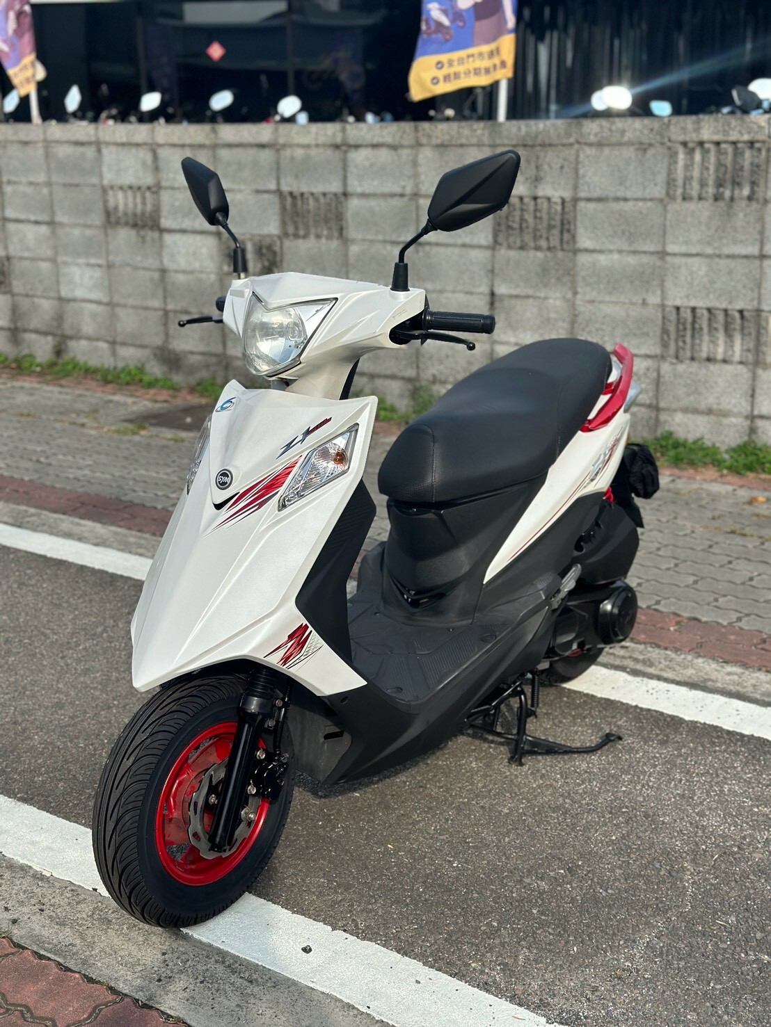 LINE_ALBUM_2017 三陽 Z1 Attila 125 單碟 _5123 592xxKM $35,000_260811_1