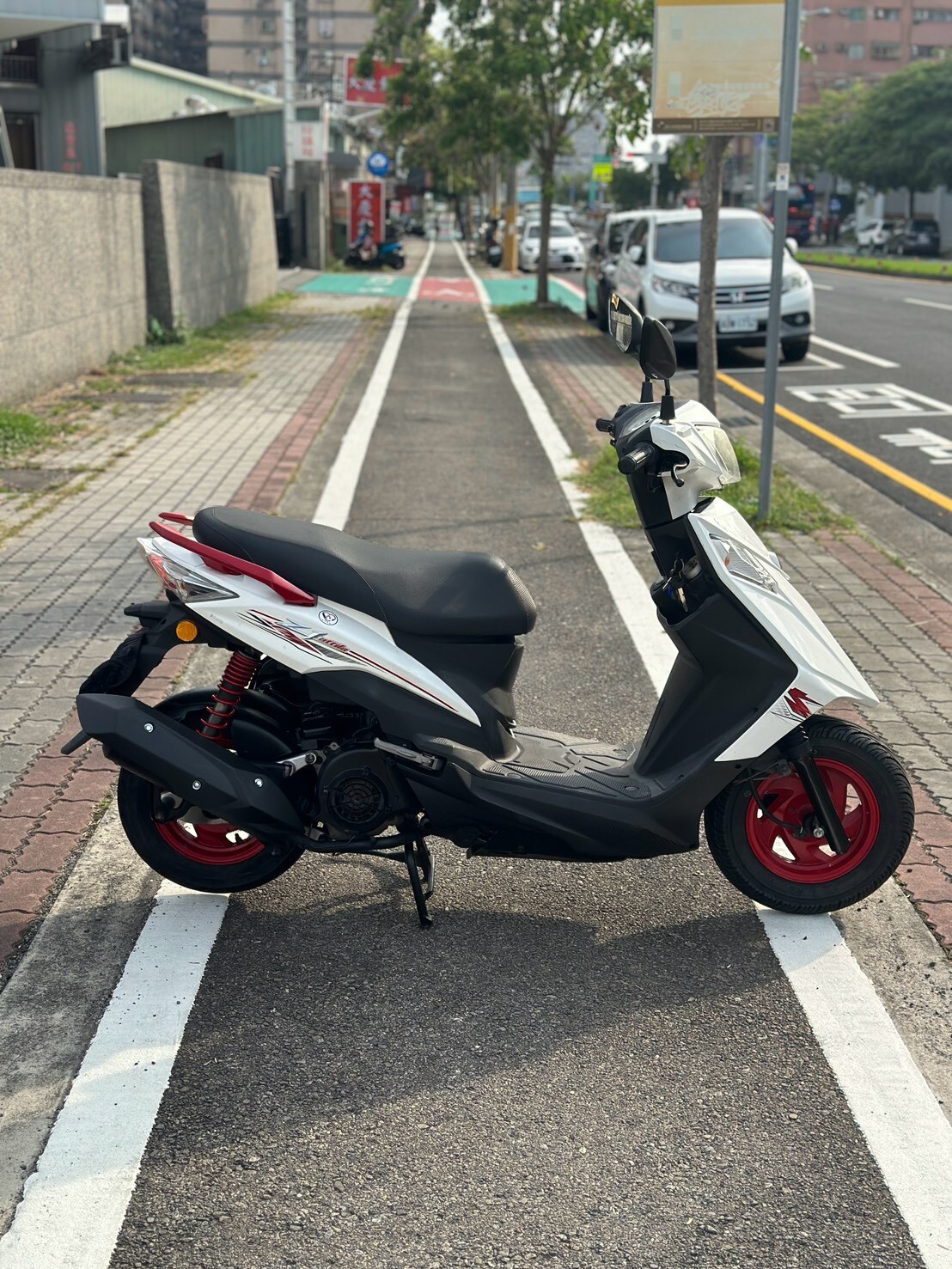LINE_ALBUM_2017 三陽 Z1 Attila 125 單碟 _5123 592xxKM $35,000_260811_5