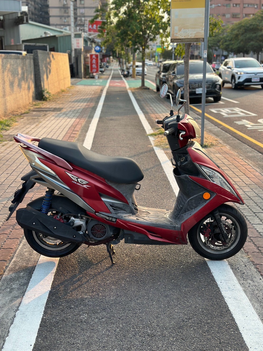 LINE_ALBUM_2015 光陽 G6 150 雙碟 _686 457xxKM $32,000_261014_5