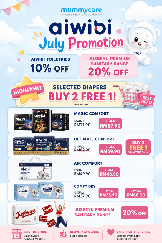 Aiwibi July Promo | Mummycare