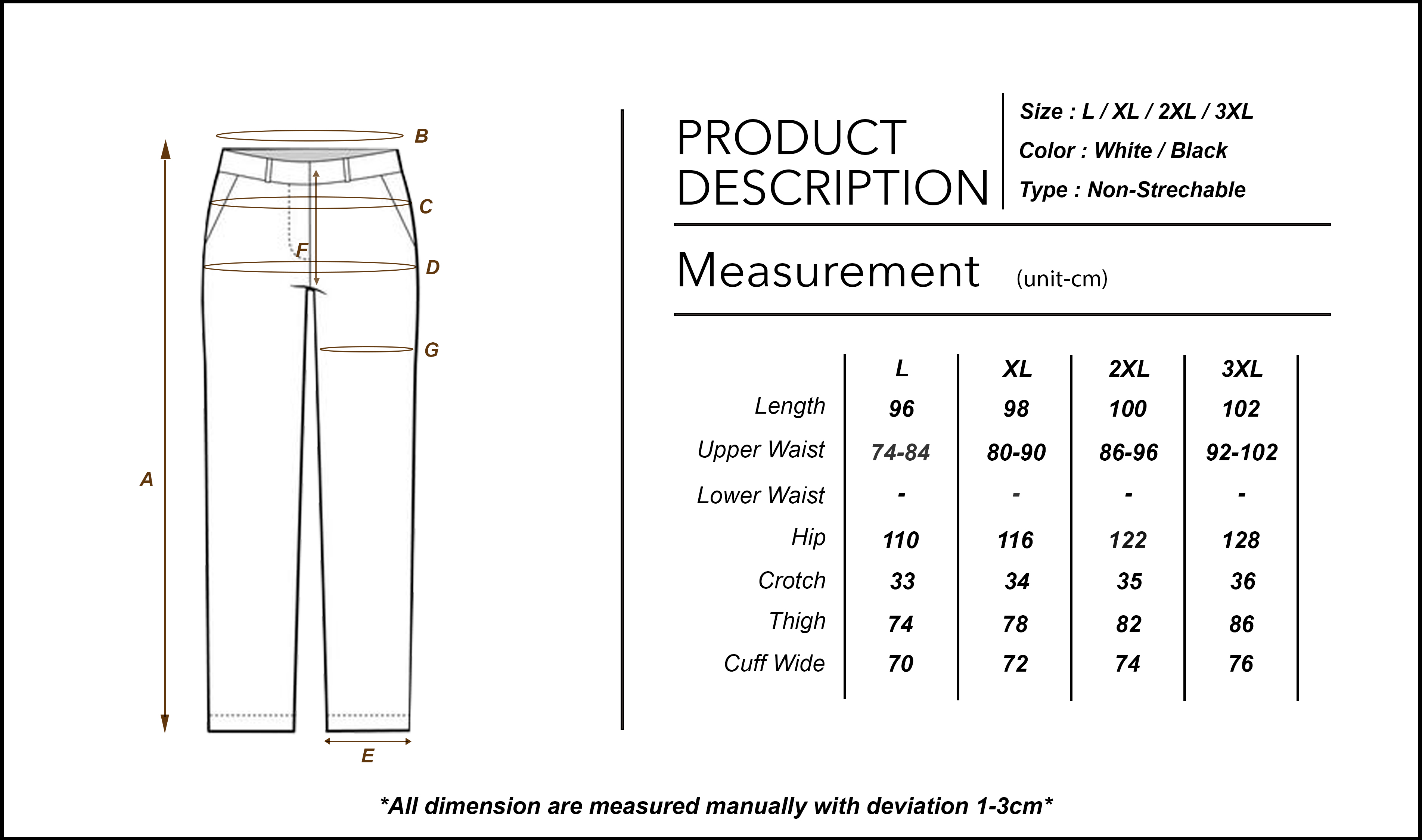 Airy Culotte - Long