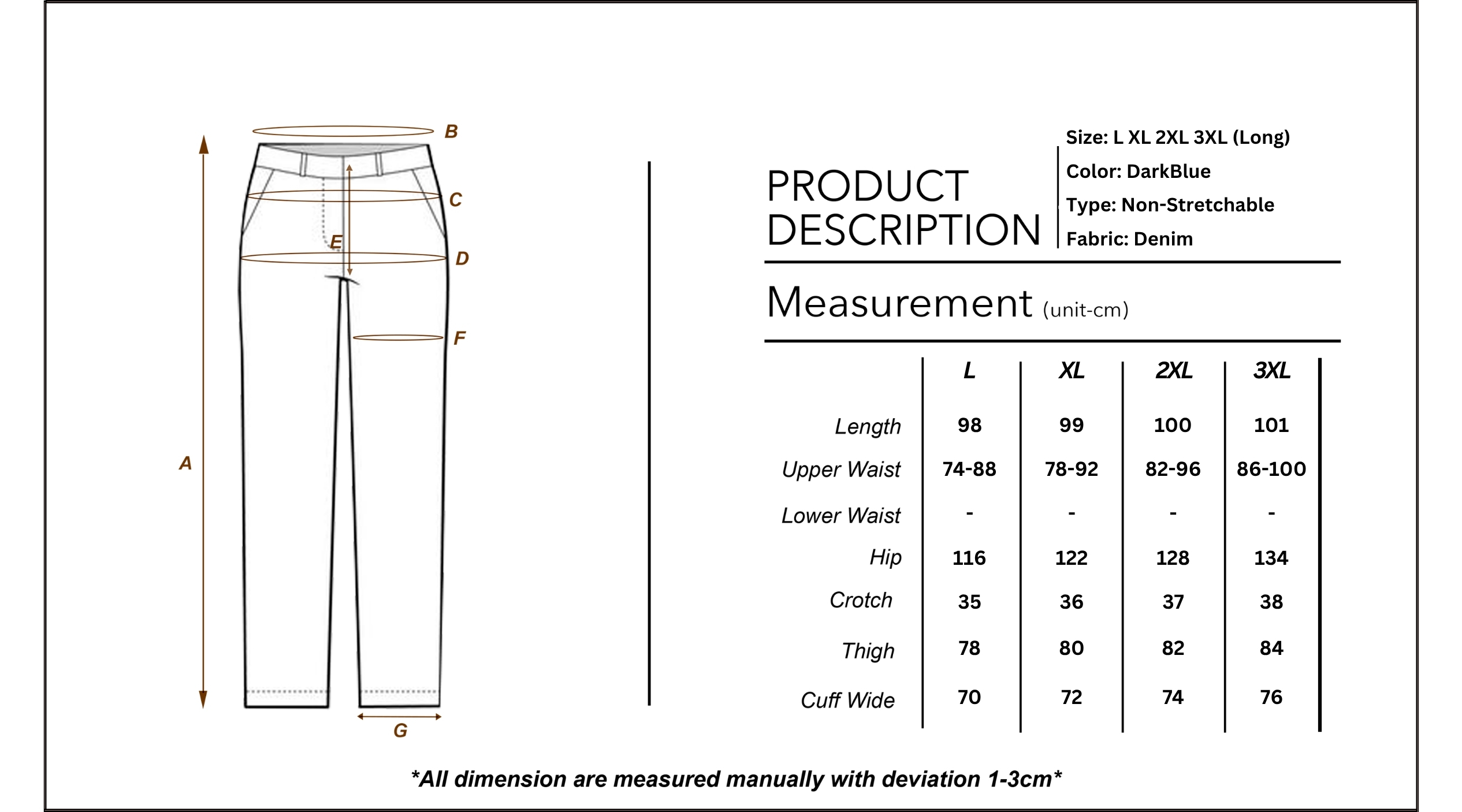 The Unbelievable Wide-Leg Jeans - Long