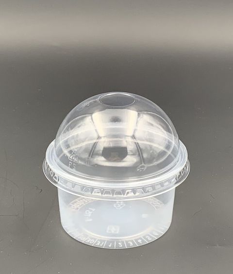 02 PK-4 ROUND CONTAINER WITH DOME LID