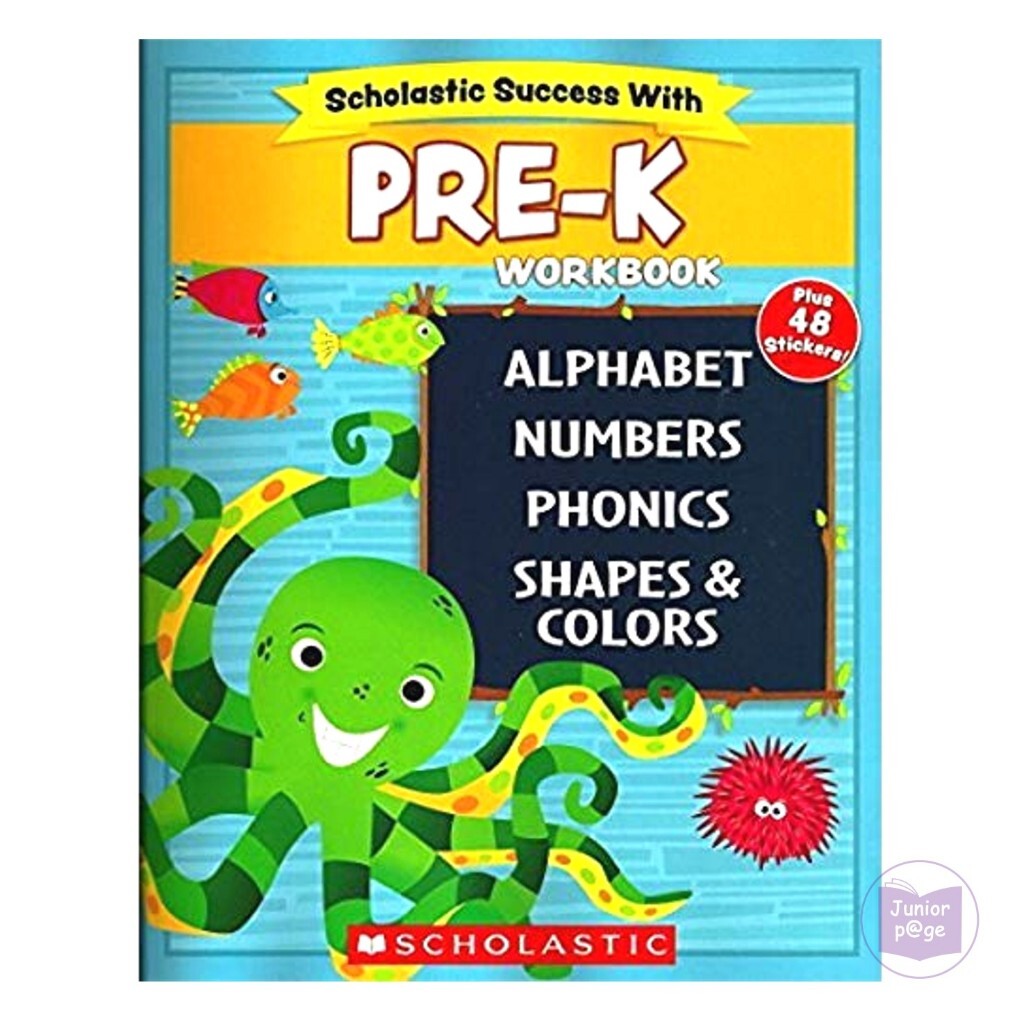 7冊セット新品未使用Scholastic Success With Pre-K Scholastic Success With Grades PreK-K: Numbers & Concepts by