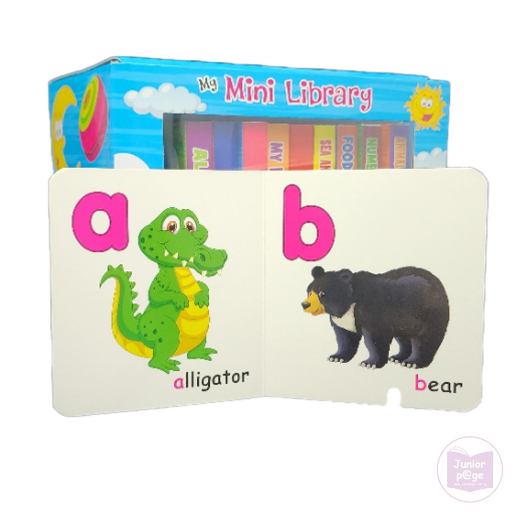 My Mini Library Box Set of 10 Board Books – Junior Page
