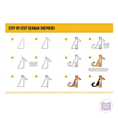 Dogs & Puppies: Learn to draw using basic shapes--step by step ...