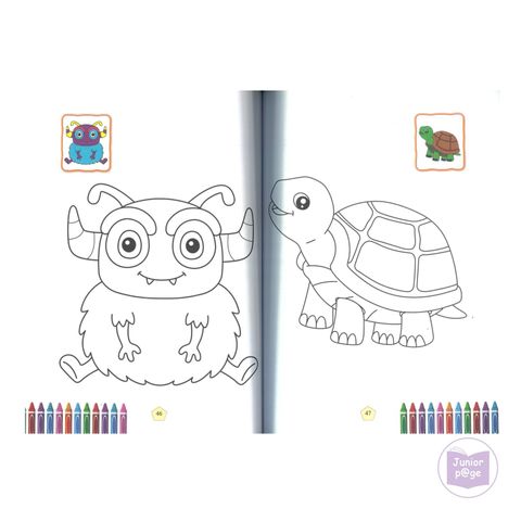 101 Jumbo Copy Colouring – Junior Page