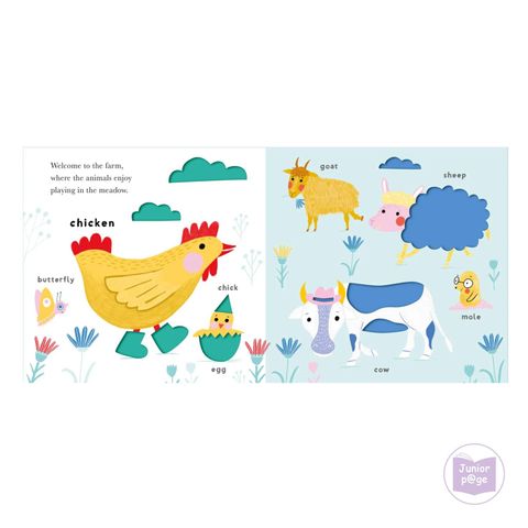 Soft To Touch Words - Farm – Junior Page