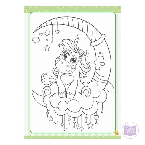 Crystal Collection of I Believe in Unicorn - Copy colouring books ...