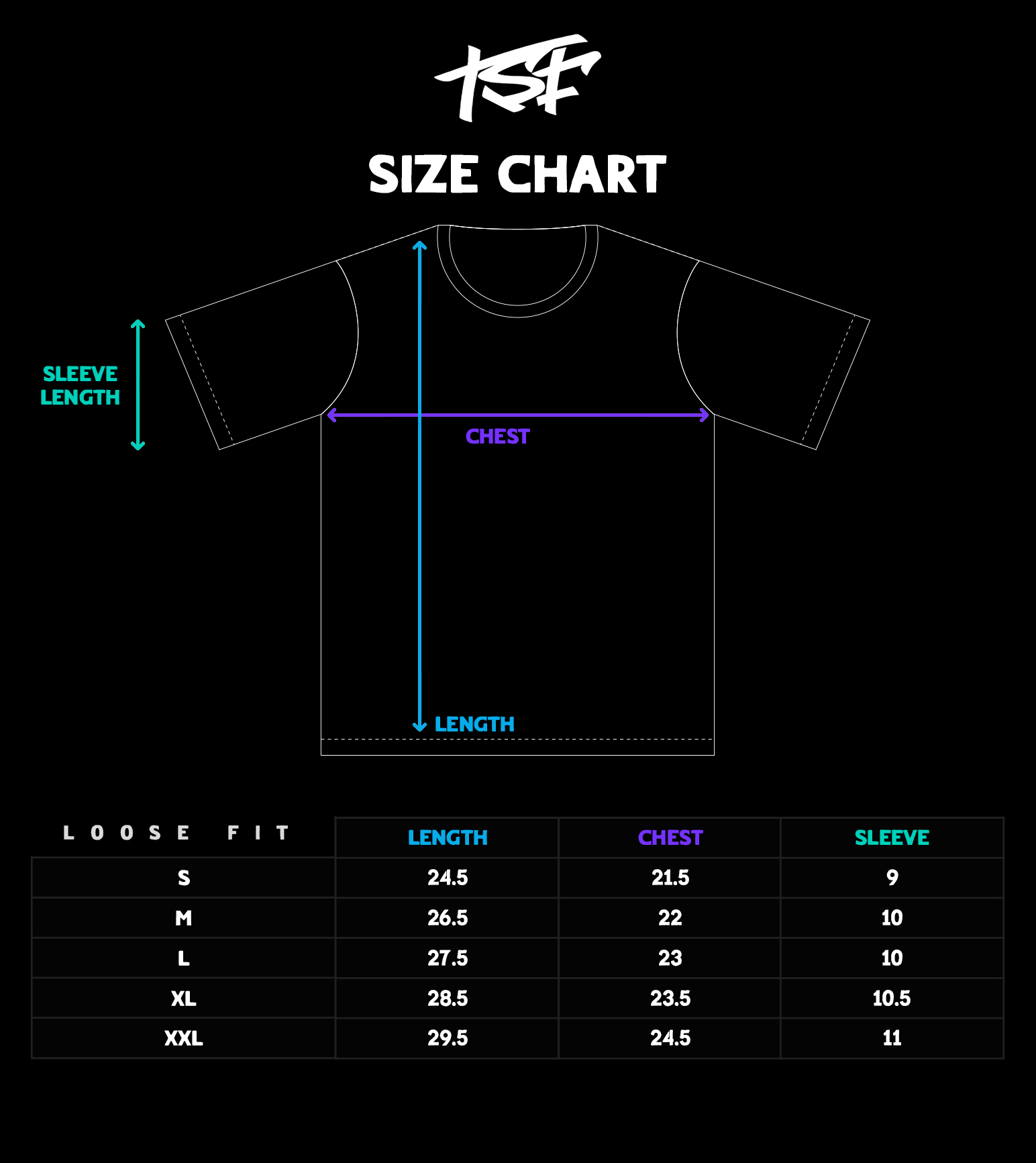 TSF_SizingChart_LooseFit_Black