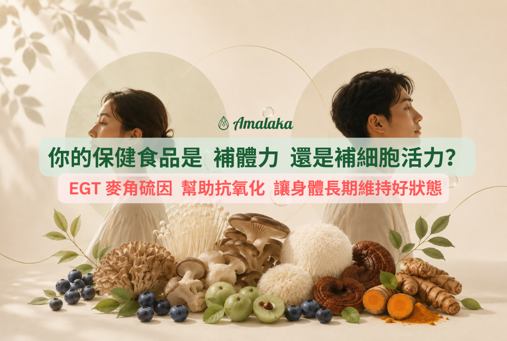 補體力，還是補細胞活力？真正的保養，不只是讓你撐過今天！