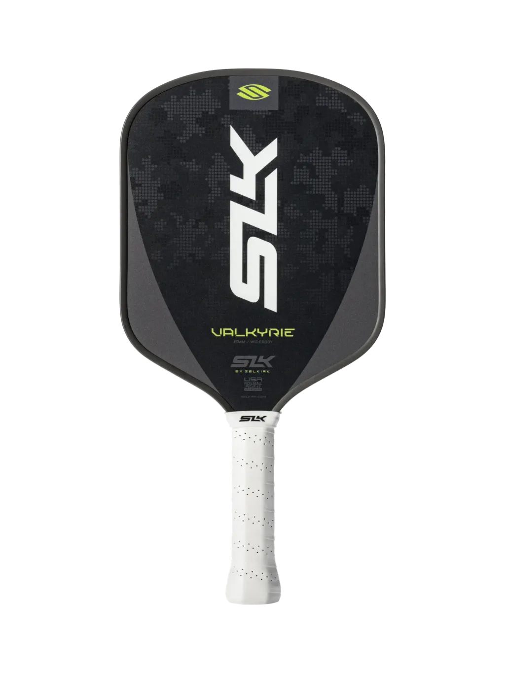 Selkirk-SLK-Valkyrie-Pickleball-Paddle-PDP-Photography-Stealth-Black-01