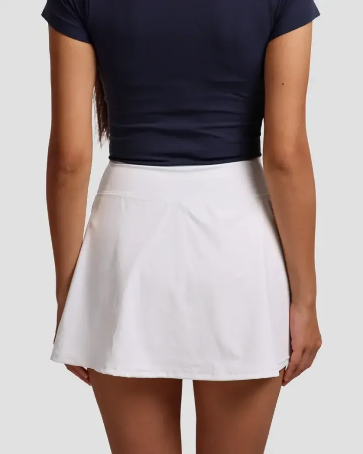 WhitePerformanceSkort-Back