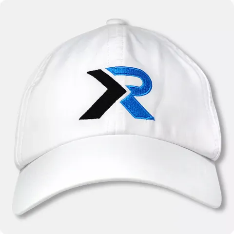 02 HatWhite_BlueFront