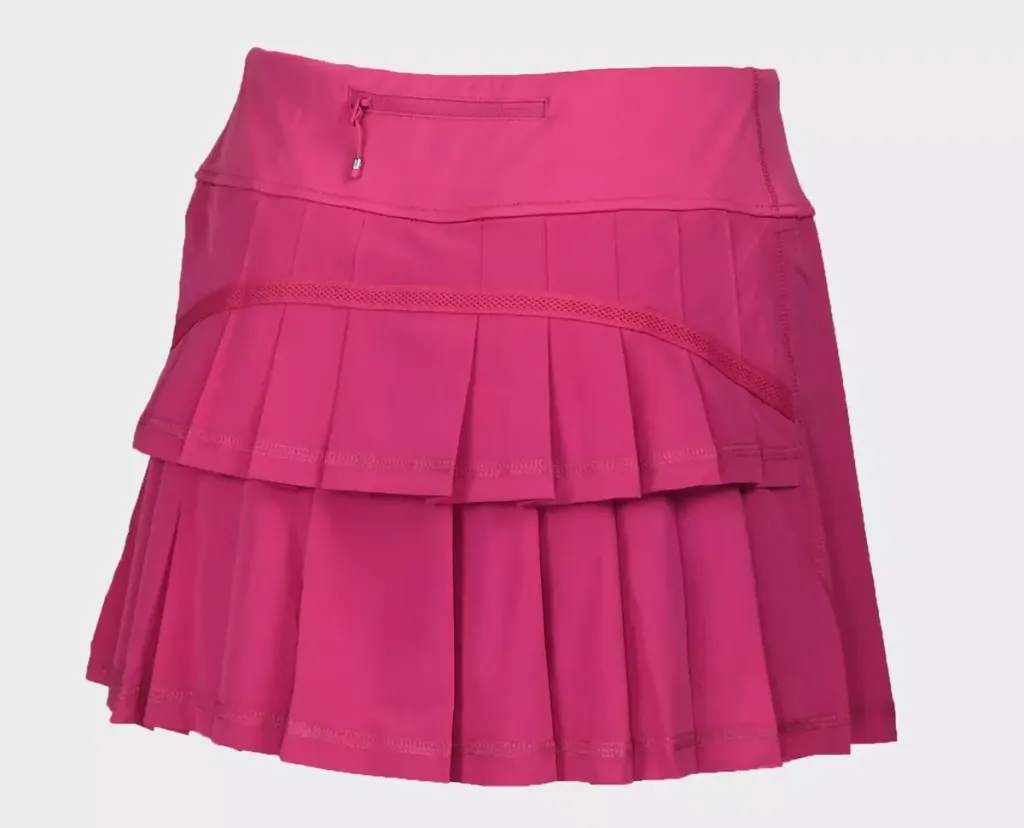 Womens-Skirt-Pink-Back