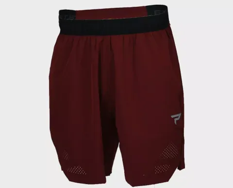 Mens-Performance-Short-Red-Front