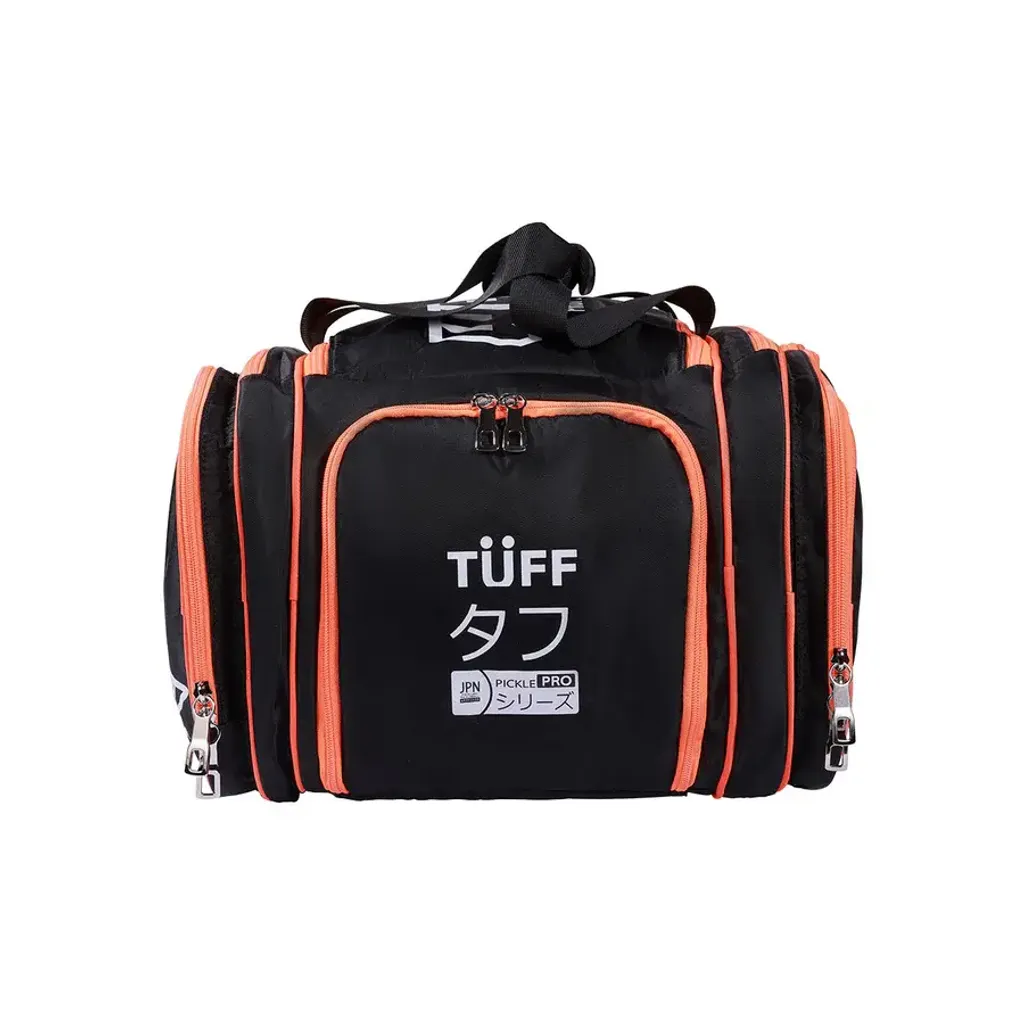 WOWLLYxTUFF-Pro-Sport-Bag-orange-black-front-1200px