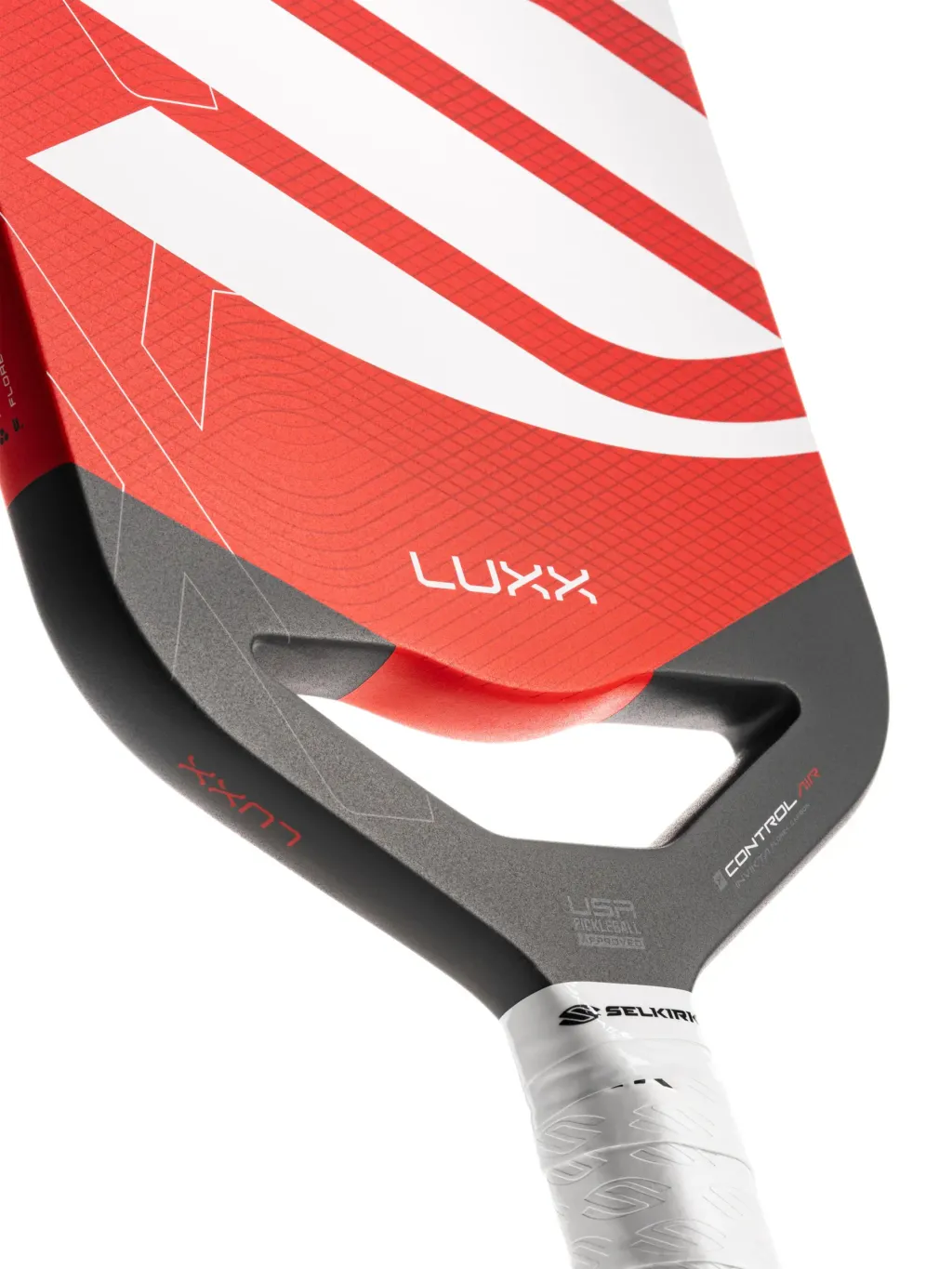 PDP-Selkirk-LUXX-Infinigrit-Pickleball-Paddle-Control-Air-Invikta-Red-04-Throat-Angle