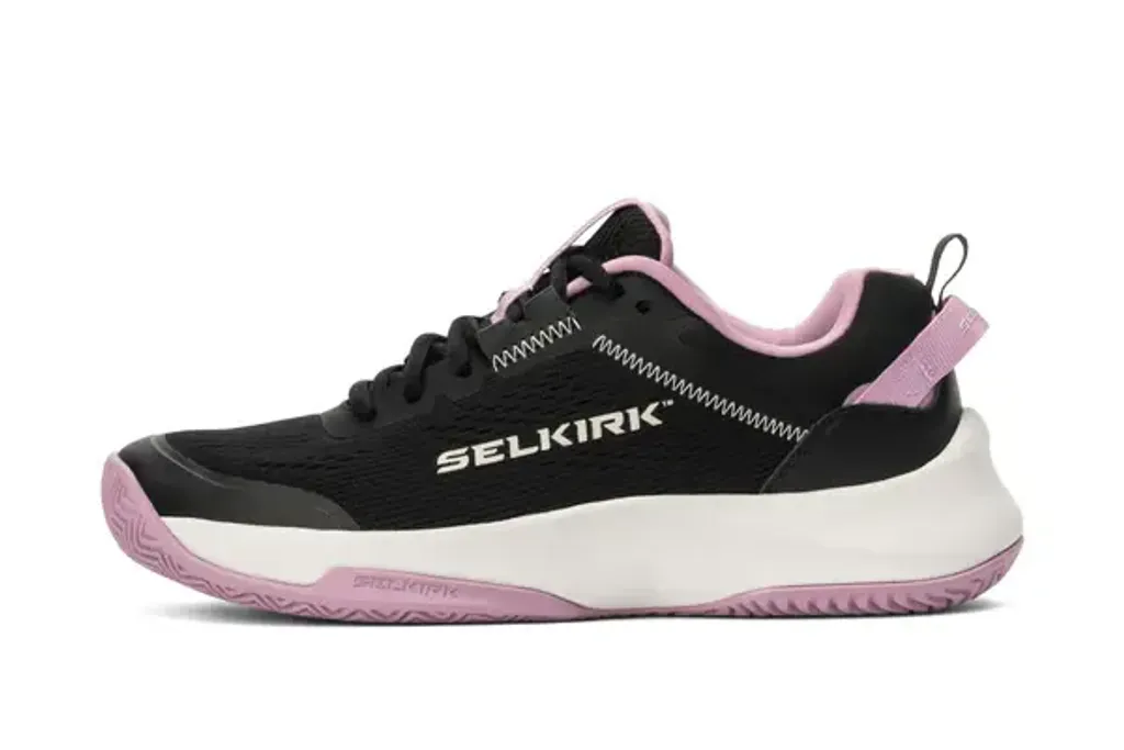 selkirk-courtstrike-womens-pickleball-shoes-black-white-pink-purple-3