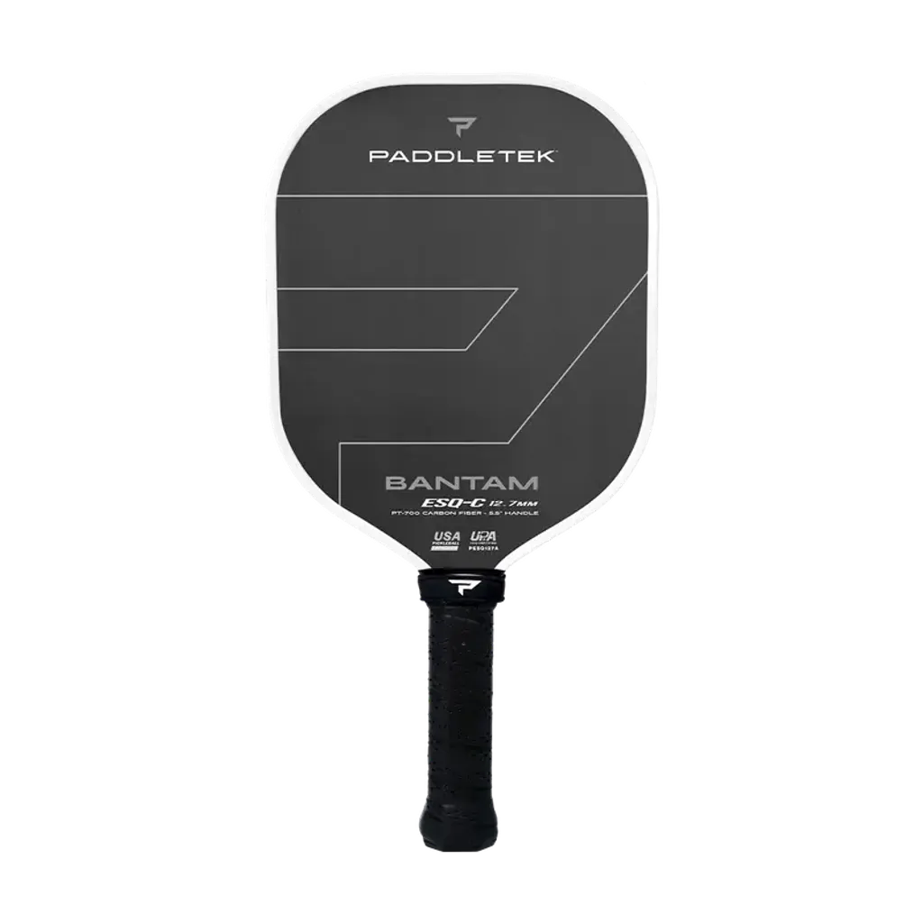 Paddletek_Bantam_ESQ-C_Titanium_12.7_Front