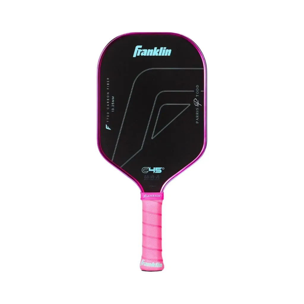 Franklin-C45-Parris-Todd-PinkBlue-Pickleball-Paddle