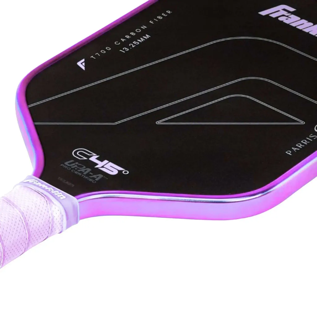 Franklin-C45-Parris-Todd-Lilac-Pickleball-Paddle-Side