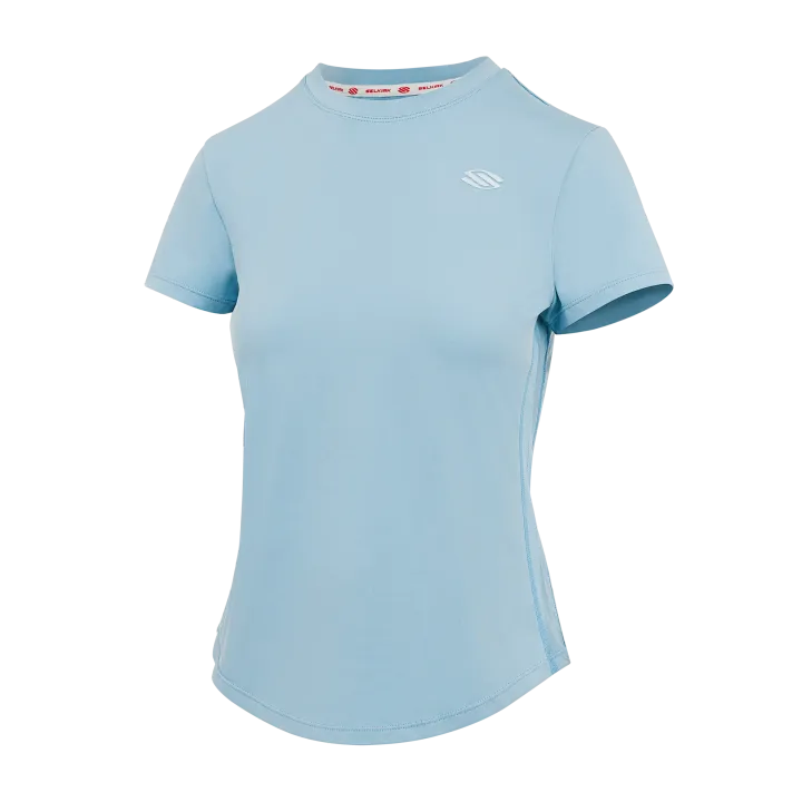 Selkirk_Women_Tee_Blue_FORM_FRONT