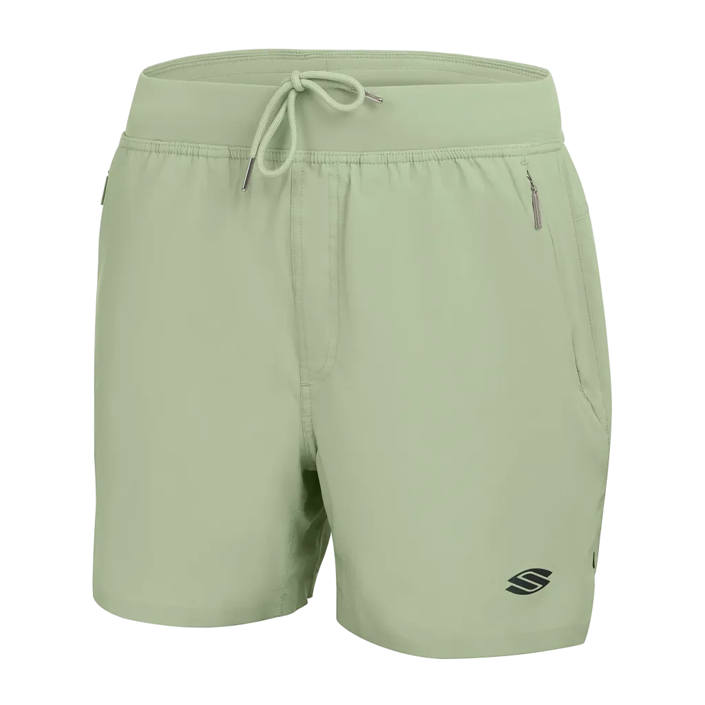 Selkirk_Men_Shorts_Green_FORM_FRONT