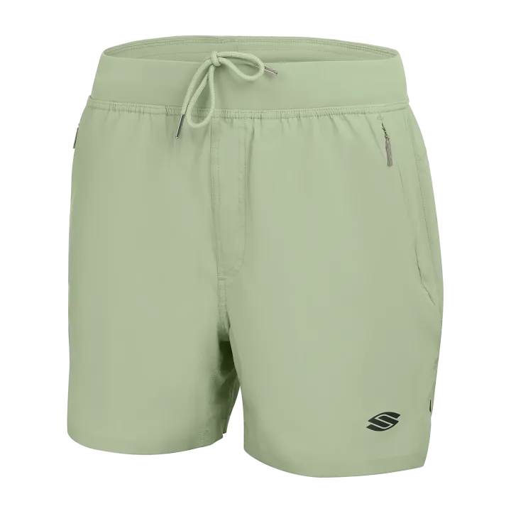 Selkirk_Men_Shorts_Green_FORM_FRONT